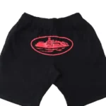 Corteiz-Alcatraz-Shorts-Black-Red.webp